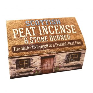 Scottish Peat Incense & Stone Burner by The Turf Peat Incense Company