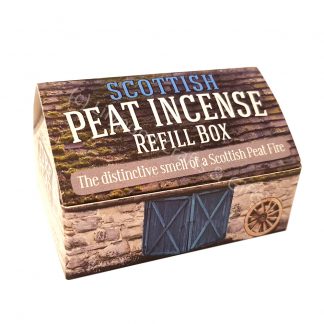 Scottish Peat Incense Refill Box for Cottage/Burner by The Turf Peat Incense Company