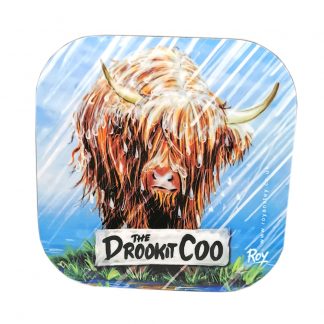 The Drookit Coo Moody Coaster by Roy Anstey Designs