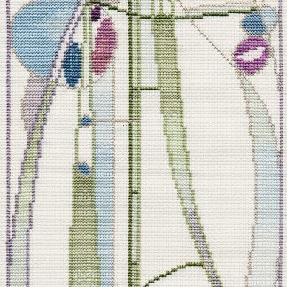 Mackintosh Rose Boudoir (DWMKP2) Cross Stitch Kit by Derwentwater Designs