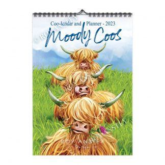 Highland Cow Rambling Coos Calendar & Planner by Roy Anstey Designs