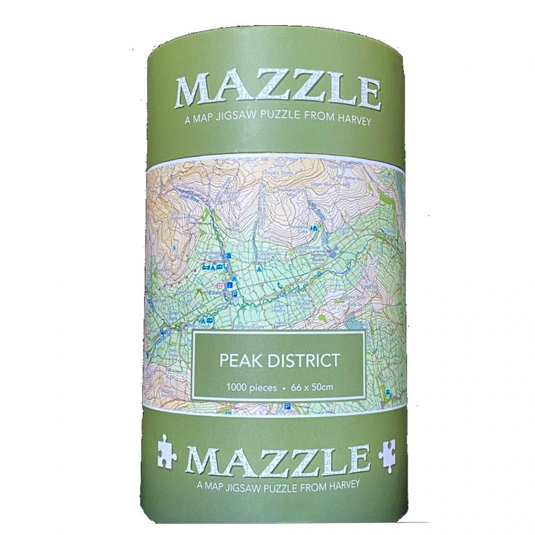 Mazzle Map Jigsaw Peak District 1000 piece by Harvey Maps – Lilypond ...