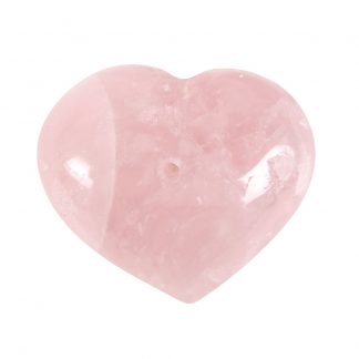 Rose Quartz Crystal Heart Incense Stick Holder