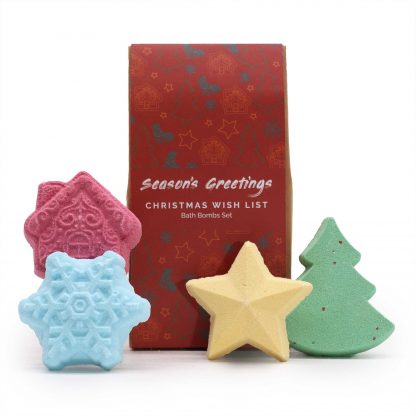 Lilypond Linlithgow gifts Christmas Wish List Bath Bomb Gift Set wee mindin