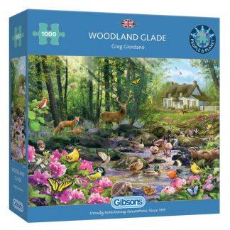 Lilypond Linlithgow Gifts Woodland Glade 1000 piece jigsaw by Gibsons wee mindin