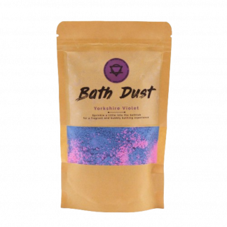 yorkshire violet bath bomb dust lilypond linlithgow gift her ladies mother daughter mindin luxury gift