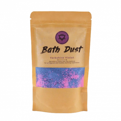 yorkshire violet bath bomb dust lilypond linlithgow gift her ladies mother daughter mindin luxury gift