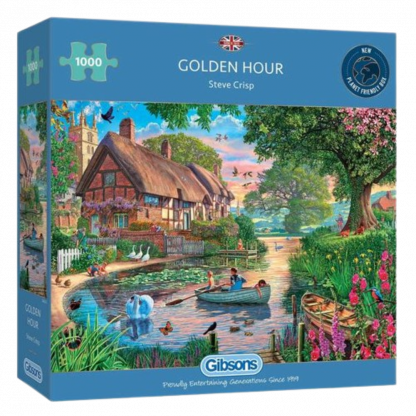 Gift mindin jigsaw birthday christmas Golden Hour Gibsons Lilypond Crafts Gifts