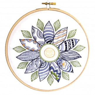 lilypond gift mindin linithgow Cinnamon Stitching Embroidery Flower