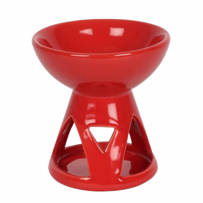 Lilypond, Craft, Gift, Mindin, Linlithgow, melt burner, oil burner, red, deep