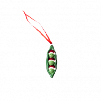 lilypond gift mindin linithgow, Christmas, Ornament, Peas in Pod, Giftware Trading, tree decoration