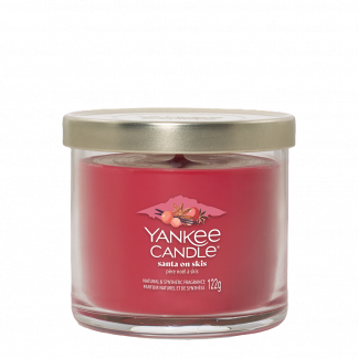 Lilypond, Craft, Gift, Mindin, Linlithgow, Santa on Skis, Christmas, Yankee Candle, small Tumbler, official